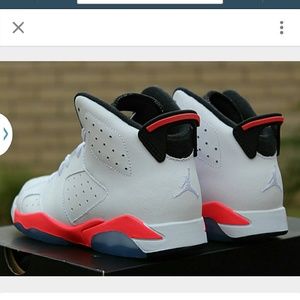 NEW in box Jordan Retro 6 Infared kids 11c