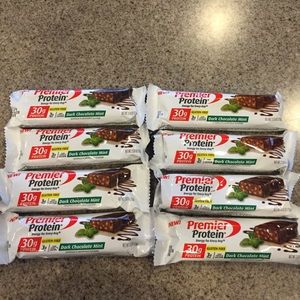 8 premier protein bars