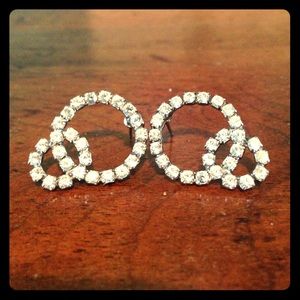 Loopy CZ Earrings