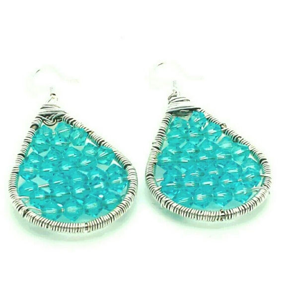 Earrings and Pendant Swarovski Crystal. - Picture 1 of 3