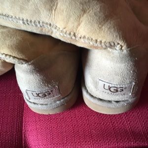 Light tan uggs