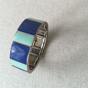✨NWOT✨ JCrew Mint & Blue Bracelet