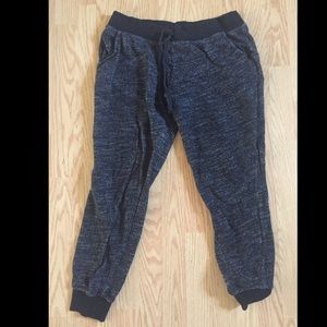 Speckled gray joggers with pockets