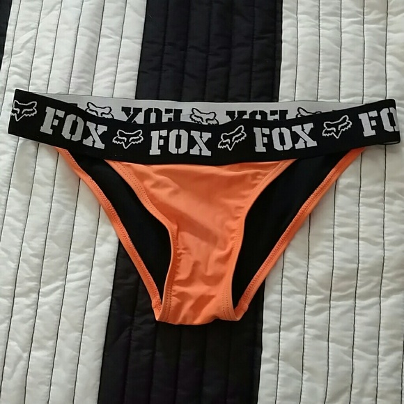 Fox bikini bottom orange