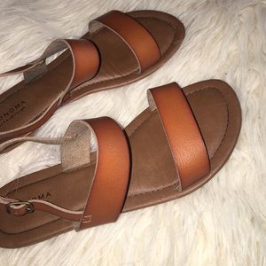 Tan SONOMA Sandals Size 8