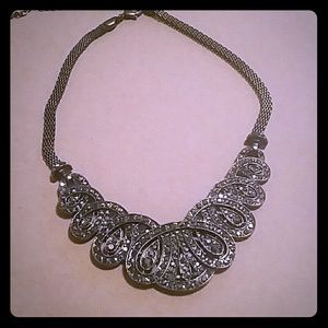 Silver Aldo Statement Necklace