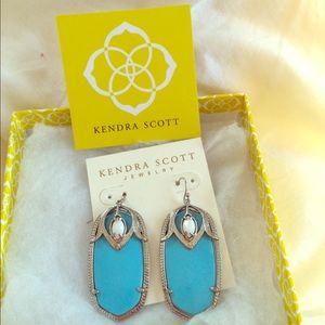 Kendra Scott Darby Peacock Earrings