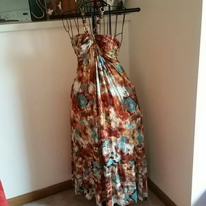 Boston Proper summery maxi dress