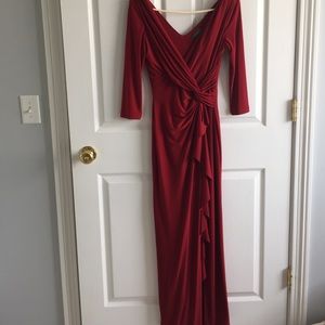 Ralph Lauren Evening red dress 2p
