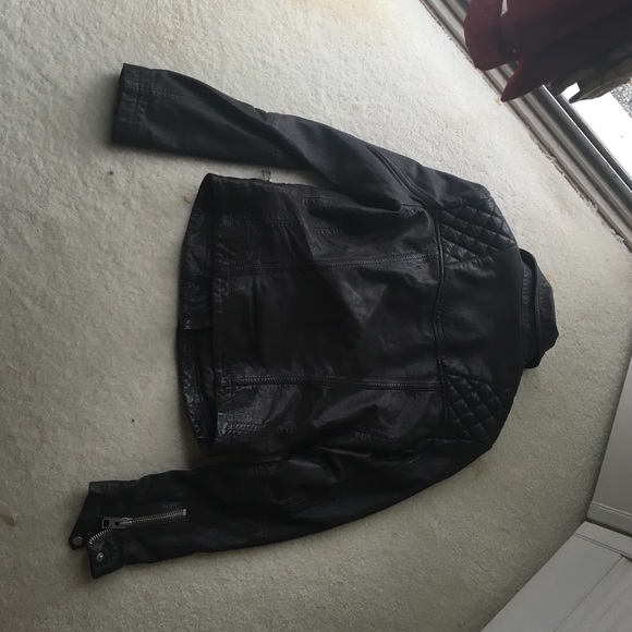All Saints Leather jacket - Picture 3 of 8