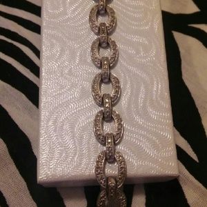 Sterling Silver Diamond ACCENT Bracelet
