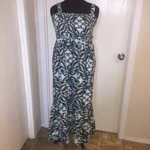 Abstract print sundress