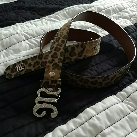 New with tags Miss Me leopard print belt