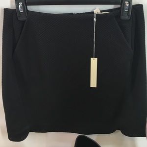 LC Lauren Conrad Textured Skirt