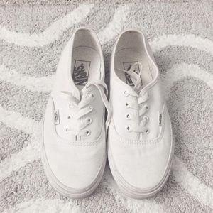 All white vans