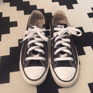 Converse black 7.5