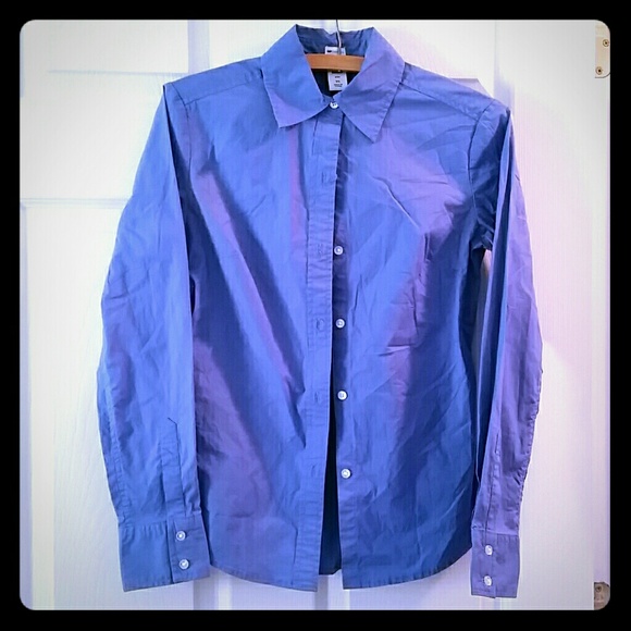 Gap fitted stretch button down nwot