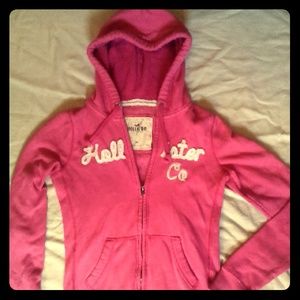 Hollister Zip Up Hoodie