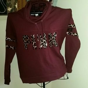 PINK sweatshirt with bling