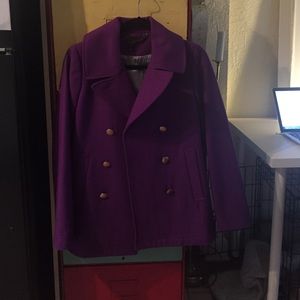 Jcrew peacoat - almost new!