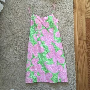 Lily Pulitzer McCallum Fitted Tie Back Dress