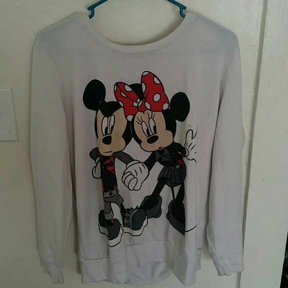 Rocker Mickey and Minnie Sweater