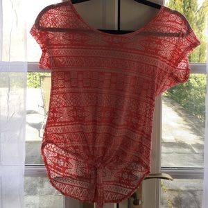 Tribal Print T Shirt