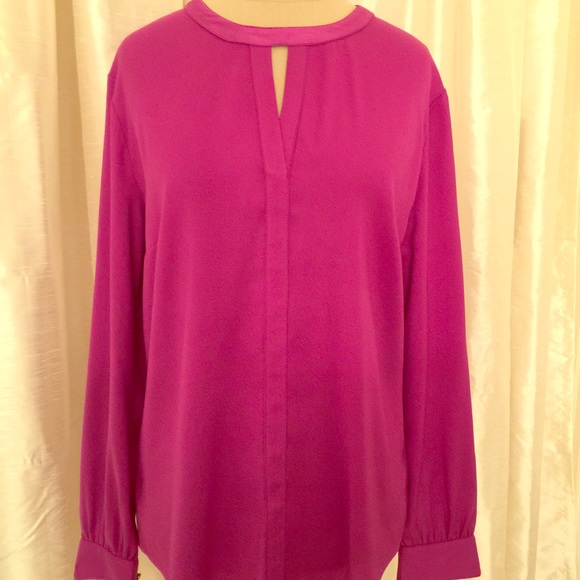 Ann Taylor Cutout Blouse