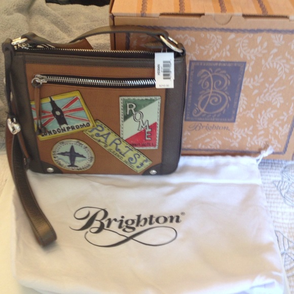 Brighton Handbags - NWT Brighton convertible Jet Set handbag