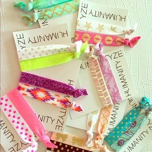 GRAB BAG! Set of 20 Creaseless Ribbon Hair Ties