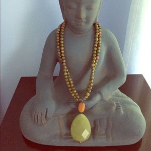 Genuine natural stones necklace