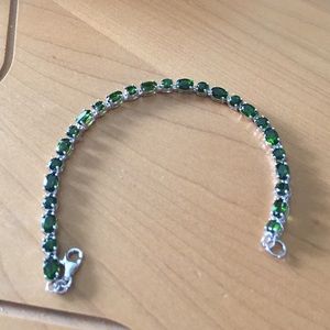 Darker Green Stone Bracelet