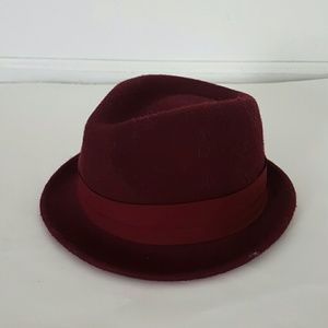 Maroon Fedora