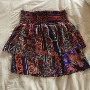 H&M Polyester Short Skirt, feels silky