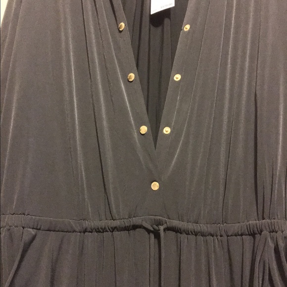 HOST PICK MICHAEL Michael Kors Black Jumpsuit, 2X - Picture 4 of 4
