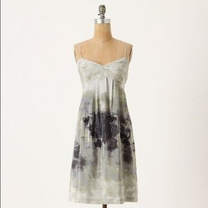 Anthropologie Charcoal Terrace Fei Dress