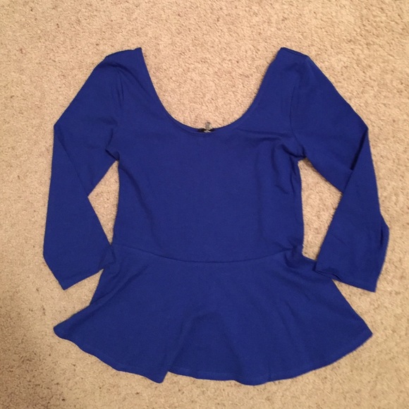 Express peplum top