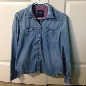 American Eagle Denim Shirt