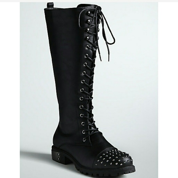Torrid tall studded riding boots
