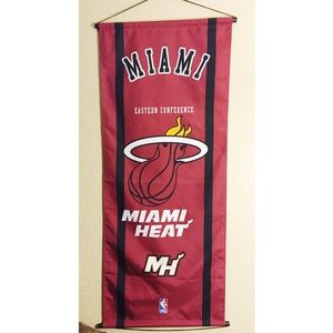 💥SOLD💥 Miami Heat banner.
