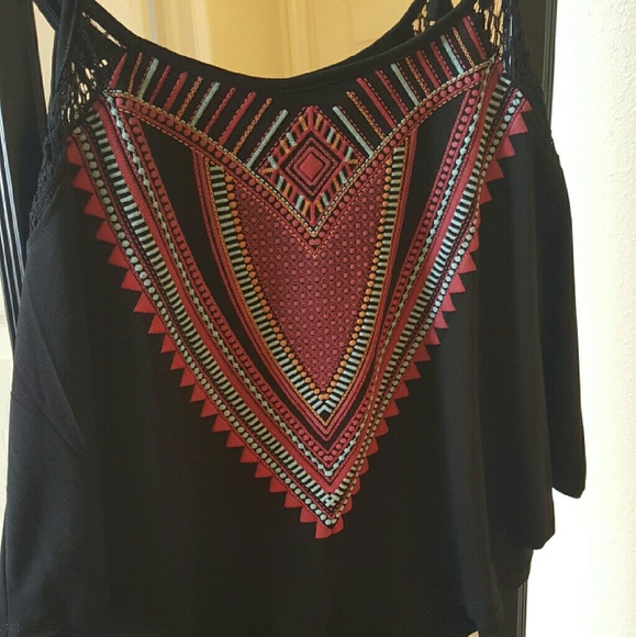 Aztec pattern flowy tank - Picture 2 of 2