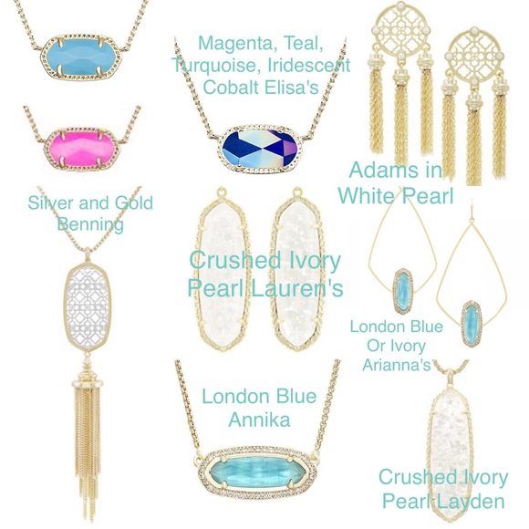 Kendra Scott Jewelry - Current Kendra Scott ISO! - Updated 6/13