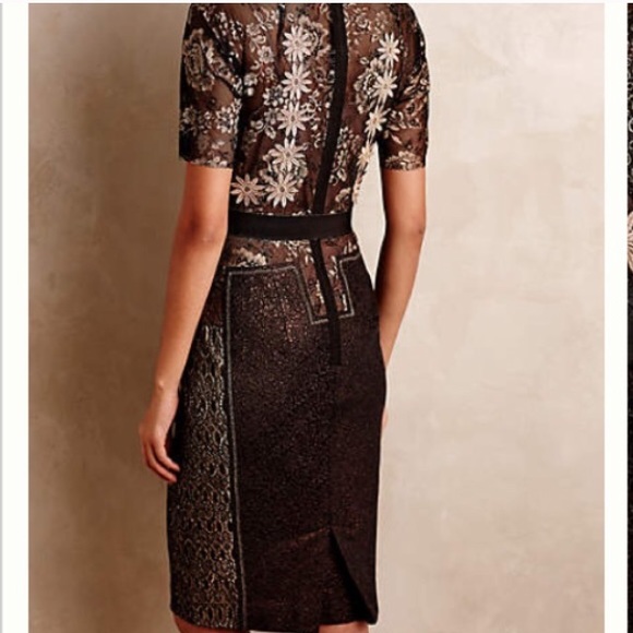 SOLD👗Byron Lars Patchwork Sheath Dress - Picture 2 of 4