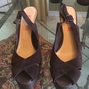 Michael Kors suede heels