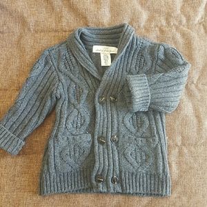 Boys button down sweater