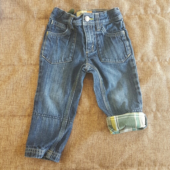Boys adjustable waist jeans