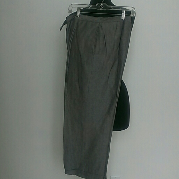 Gray pants