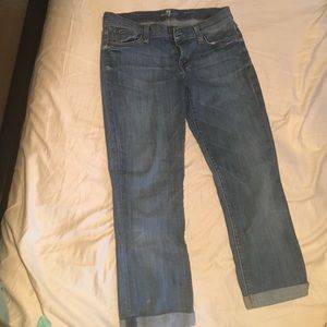 7 For All Mankind cropped jeans