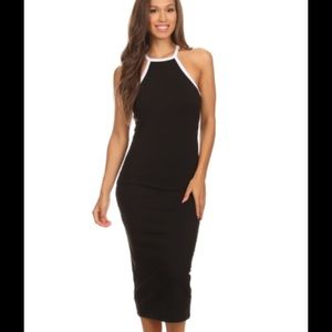 Plus sized fitted dress