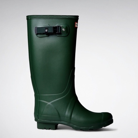 Matte Green Hunter Rainboots